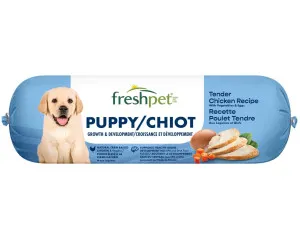 Freshpet Puppy Recipe with Chicken, Egg & Garden Vegetable