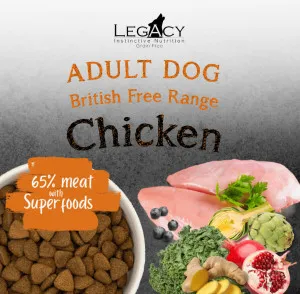 Fur Baby Nutrition Legacy Superfood 65 Free Range Chicken