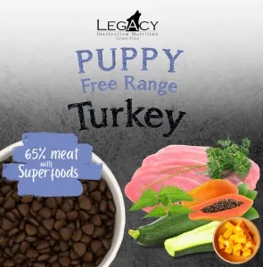 Fur Baby Nutrition Legacy Superfood 65 Free Range Turkey Puppy