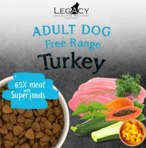Fur Baby Nutrition Legacy Superfood 65 Free Range Turkey