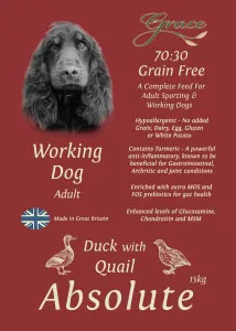 Grace Natural Pet Foods Absolute Working