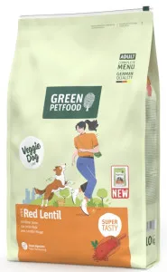 Green Petfood Veggie Dog with Red Lentil