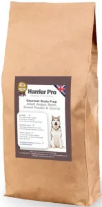 Harrier Pro Pet Foods Gourmet Grain Free Angus Beef, Sweet Potato & Carrot Adult