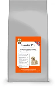 Harrier Pro Pet Foods Hypoallergenic Chicken and Rice Large Breed Adult