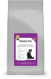 Harrier Pro Pet Foods Hypoallergenic Duck and Potato Grain Free Adult