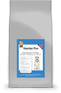 Harrier Pro Pet Foods Hypoallergenic Turkey and Rice Adult