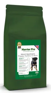 Harrier Pro Pet Foods Natural Turkey and Rice Puppy