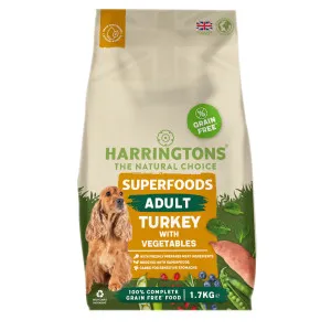 Harringtons Grain Free Superfoods Adult Turkey & Sweet Potato