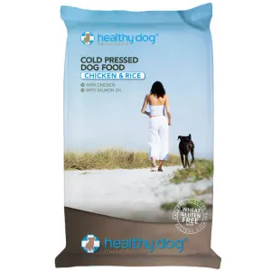 healthy dog Cold Pressed Chicken and Rice