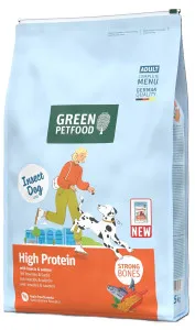 Green Petfood Insect Dog High Protein with Salmon