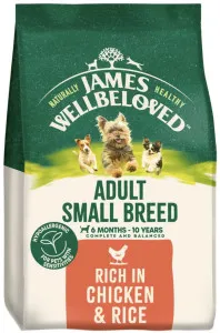 James Wellbeloved Adult Small Breed Chicken & Rice