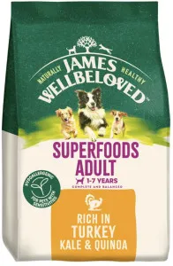 James Wellbeloved Adult Turkey with Kale & Quinoa Superfoods