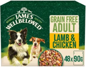 James Wellbeloved Grain Free Adult Lamb & Chicken
