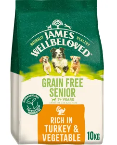 James Wellbeloved Grain Free Senior Turkey & Veg