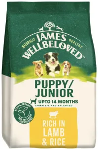 James Wellbeloved Lamb & Rice Puppy/Junior