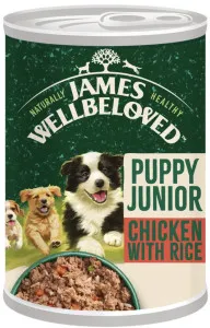 James Wellbeloved Puppy Chicken, Rice & Vegetables in Loaf