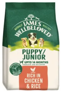 James Wellbeloved Puppy/Junior Chicken & Rice