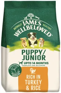 James Wellbeloved Turkey & Rice Puppy/Junior