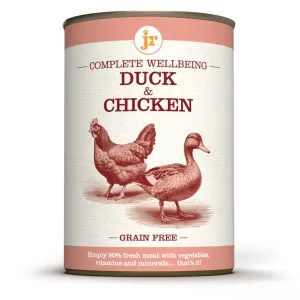 JR Pet Products Complete Wellbeing Duck & Chicken