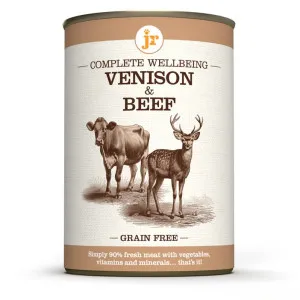 JR Pet Products Complete Wellbeing Venison & Beef