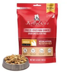 Kelly & Co's Freeze Dried Raw Dinner Chicken Formula