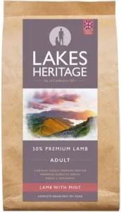 Lakes Collection Lakes Heritage Grain Free Adult Lamb With Mint