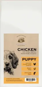 Lancashire Pet Food Company Puppy Grain Free Chicken, Turkey, Salmon, Sweet Potato and Carrot