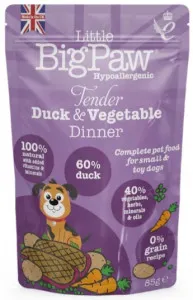 Little BigPaw Tender Duck & Vegetable Dinner