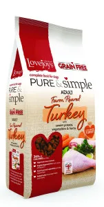 Lovejoys Pure and Simple Grain Free Turkey