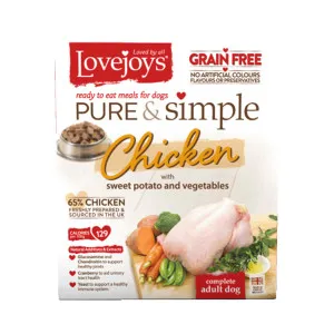 Lovejoys Pure & Simple Chicken Grain Free