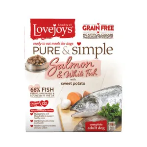 Lovejoys Pure & Simple Salmon & White Fish Wet