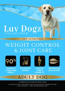 Luvdogz Weight Control & Joint Care Veterinary Approved