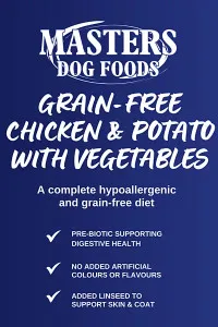 Masters Dog Foods Grain Free Chicken & Potato with Vegetables