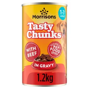 Morrisons Tasty Chunks with Beef in Gravy