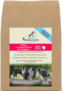 Natural Choice Pet Foods Turkey and Sweet Potato Grain Free Large Breed Adult