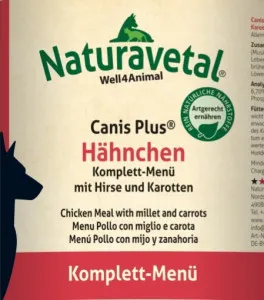Naturavetal Canis Plus Chicken Complete Meal