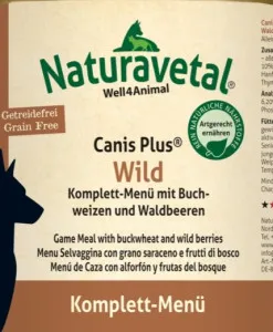 Naturavetal Canis Plus Game Complete Meal