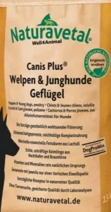 Naturavetal Canis Plus Puppies & Young Dogs Poultry