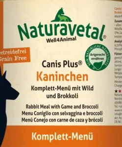 Naturavetal Canis Plus Rabbit Complete Meal