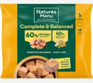 Natures Menu Complete & Balanced 60/40 Chicken with Salmon