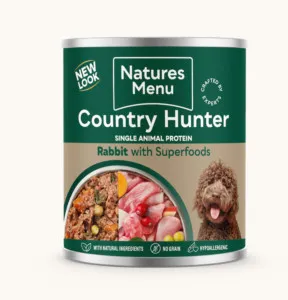 Natures Menu Country Hunter Rabbit with Superfoods Can