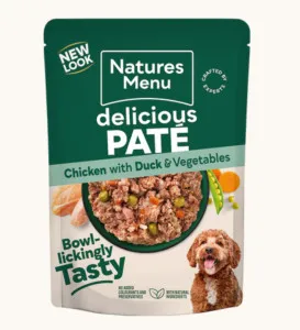 Natures Menu Delicious Paté Chicken with Duck & Vegetables