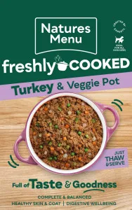 Natures Menu Freshly Cooked Turkey and Veggie Pot