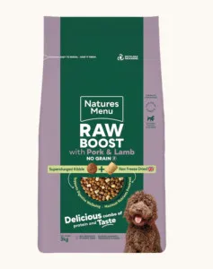 Natures Menu Raw Boost with Pork & Lamb