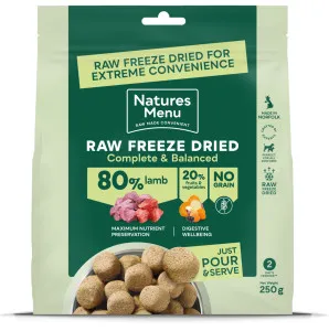 Natures Menu Raw Freeze Dried Complete Lamb