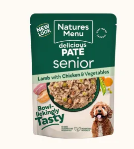 Natures Menu Delicious Paté Senior Lamb with Chicken & Vegetables