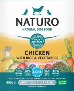 Naturo Adult Light Chicken With Rice & Vegetables