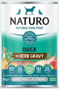 Naturo Adult Grain Free Duck in Herb Gravy