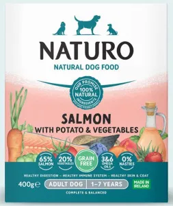 Naturo Adult Grain Free Salmon with Potato & Vegetable