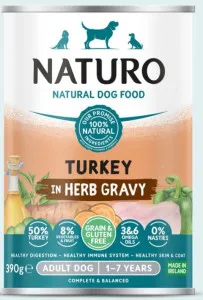 Naturo Adult Grain Free Turkey in Herb Gravy